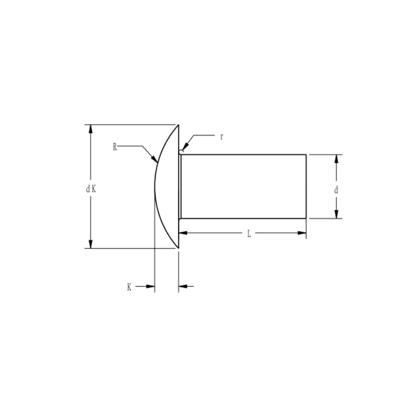 Paku keling aluminium