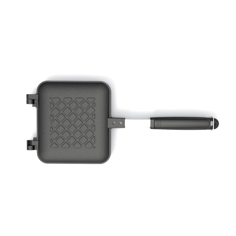 Sandwich pan with handles