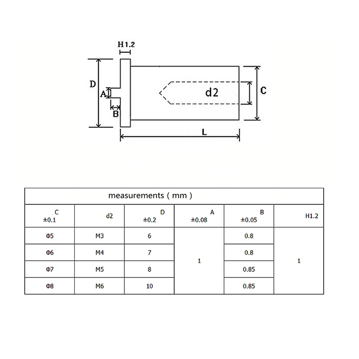 Weld Studs (8)