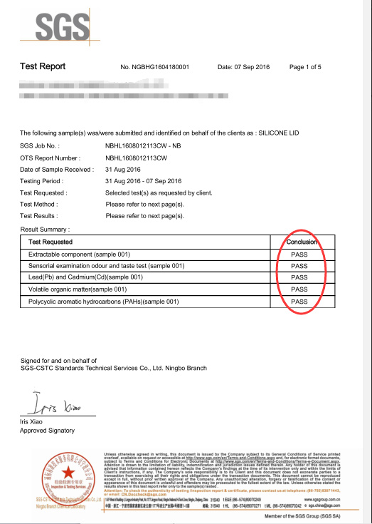 Informe de prova de la tapa de vidre de silicona (3)