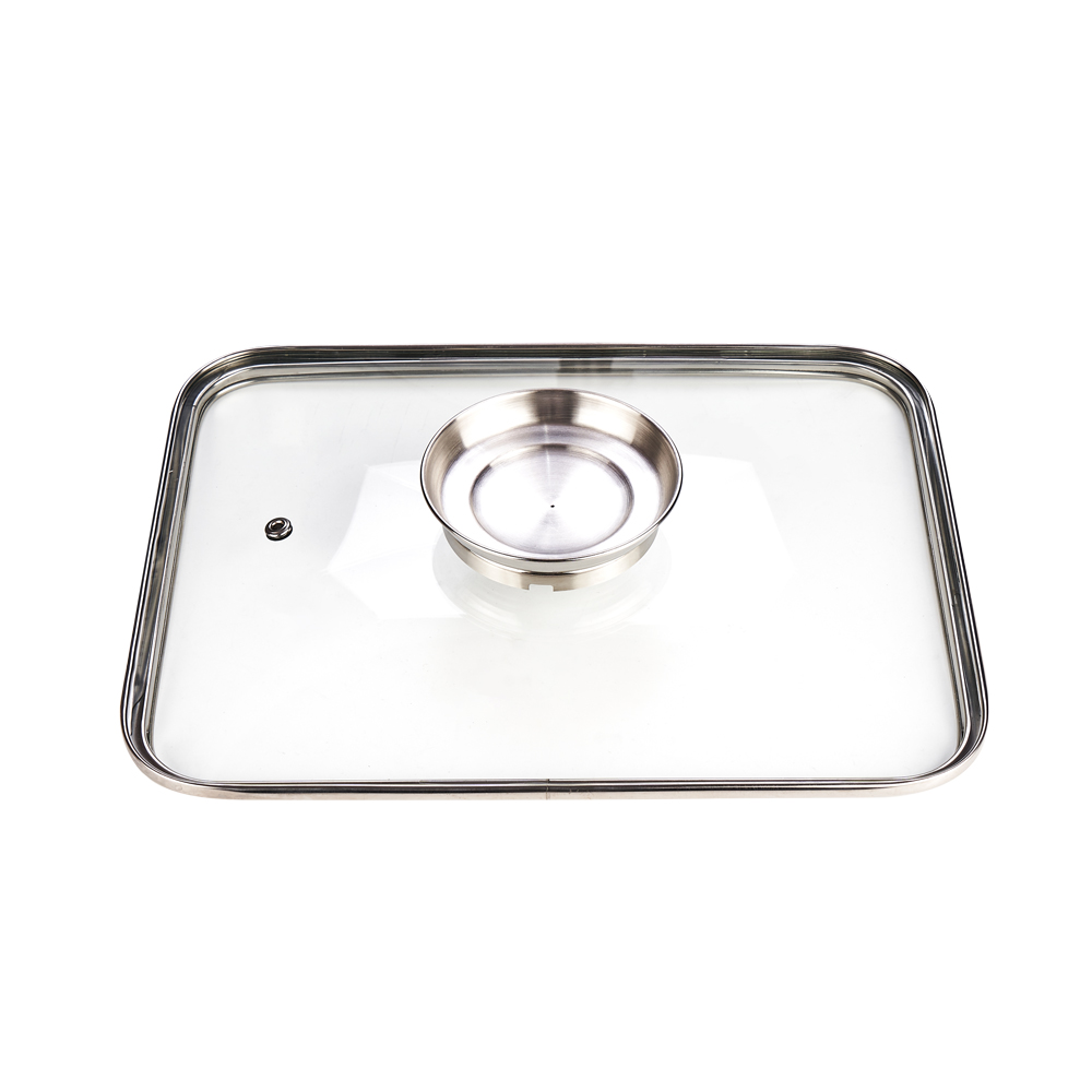 Rectangular glass lid for roaster (2)