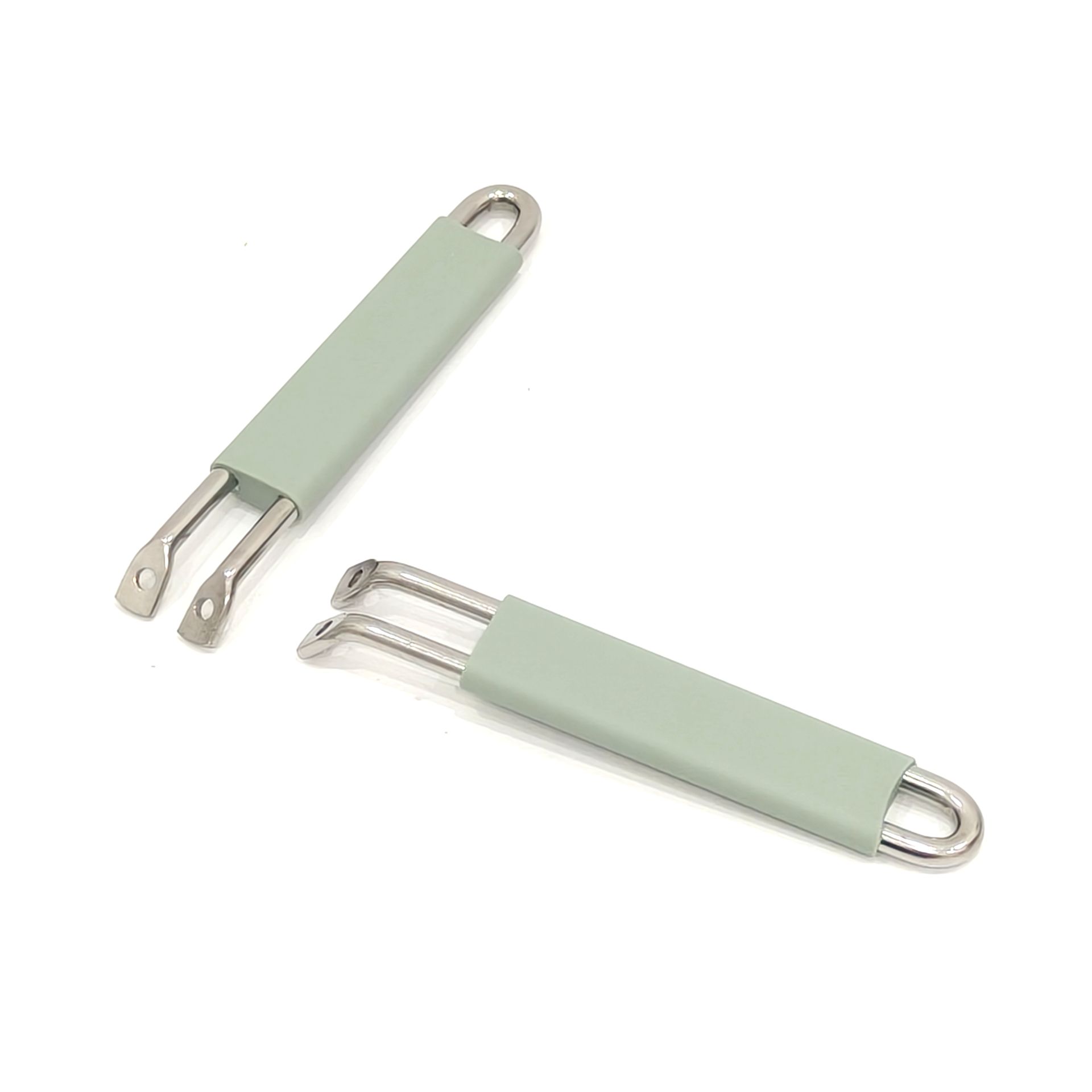 Stainless handle with silicone insert (6)